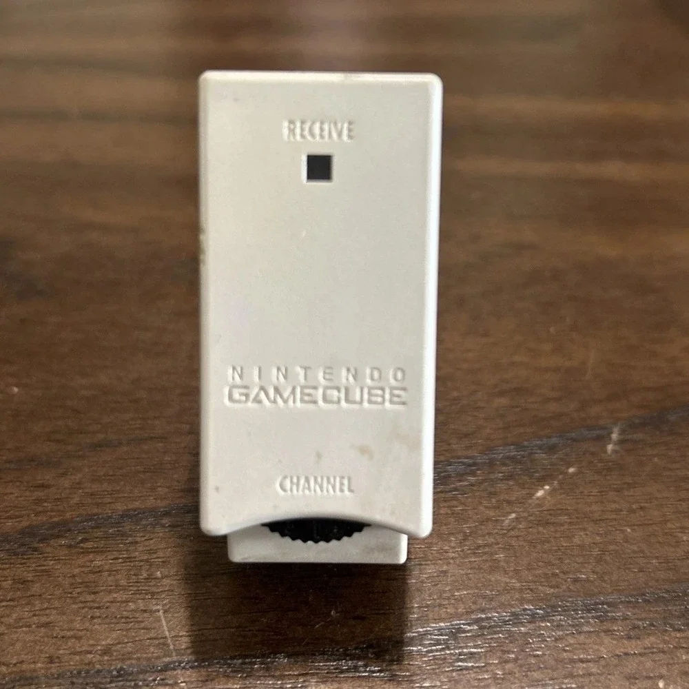 Nintendo GameCube WaveBird Wireless Receiver Grey Model DOL-005 OEM Accessory